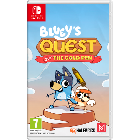 Bluey's Quests for the Gold Pen - Nintendo Switch