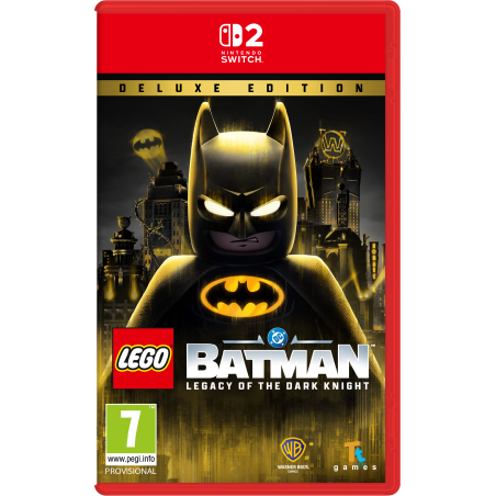 LEGO Batman: Dziedzictwo Mrocznego Rycerza – Edycja Deluxe - Nintendo Switch 2