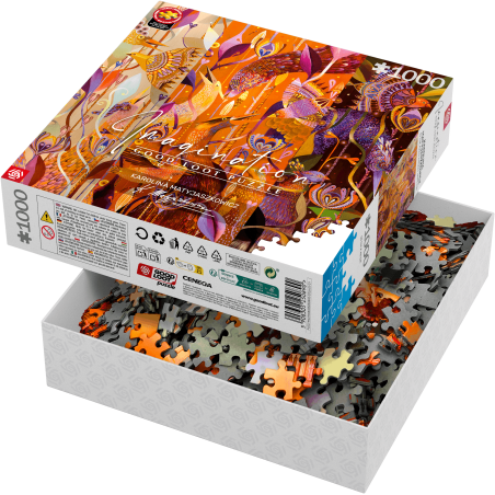Good Loot Imagination Puzzle: Karolina Matyjaszkowicz W Ptasim Gąszczu Tryptyk, 1000 elementów