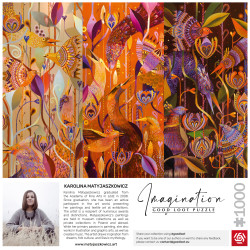 Good Loot Imagination Puzzle: Karolina Matyjaszkowicz W Ptasim Gąszczu Tryptyk, 1000 elementów