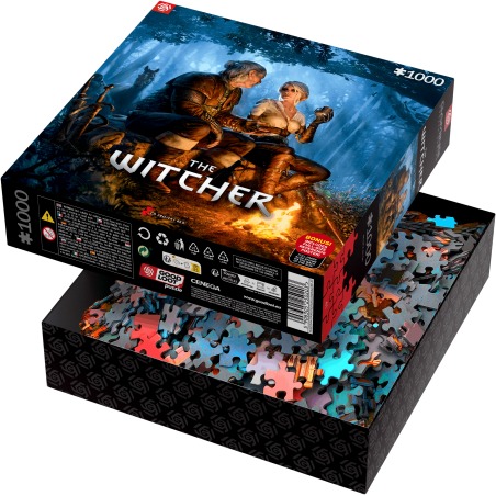 Good Loot Gaming Puzzle: The Witcher (Wiedźmin) Journey of Ciri, 1000 elementów