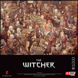 Good Loot Gaming Puzzle: The Witcher (Wiedźmin) Birthday, 1000 elementów