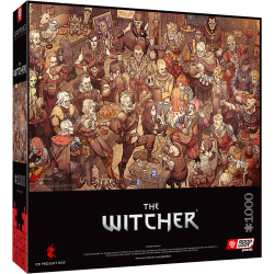 Good Loot Gaming Puzzle: The Witcher (Wiedźmin) Birthday, 1000 elementów