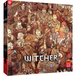Good Loot Gaming Puzzle: The Witcher (Wiedźmin) Birthday, 1000 elementów