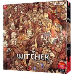 Good Loot Gaming Puzzle: The Witcher (Wiedźmin) Birthday, 1000 elementów