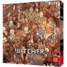 Good Loot Gaming Puzzle: The Witcher (Wiedźmin) Birthday, 1000 elementów