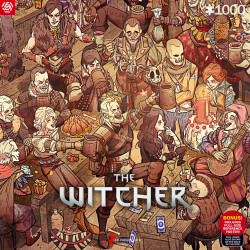 Good Loot Gaming Puzzle: The Witcher (Wiedźmin) Birthday, 1000 elementów