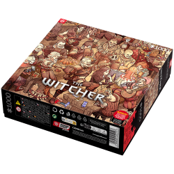 Good Loot Gaming Puzzle: The Witcher (Wiedźmin) Birthday, 1000 elementów