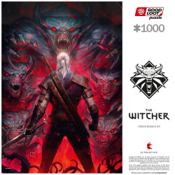 Good Loot Comic Book Puzzle: The Witcher (Wiedźmin) Corvo Bianco, 1000 elementów