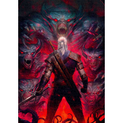 Good Loot Comic Book Puzzle: The Witcher (Wiedźmin) Corvo Bianco, 1000 elementów