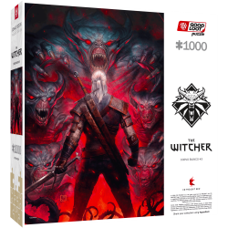 Good Loot Comic Book Puzzle: The Witcher (Wiedźmin) Corvo Bianco, 1000 elementów