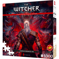 Good Loot Comic Book Puzzle: The Witcher (Wiedźmin) Corvo Bianco, 1000 elementów