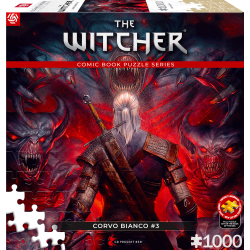 Good Loot Comic Book Puzzle: The Witcher (Wiedźmin) Corvo Bianco, 1000 elementów