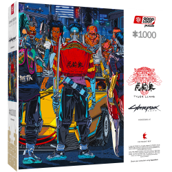 Good Loot Comic Book Puzzle: Cyberpunk 2077 Kickdown, 1000 elementów