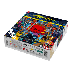 Good Loot Comic Book Puzzle: Cyberpunk 2077 Kickdown, 1000 elementów