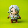 Hanging Figurine The Witcher 3  - Ciri