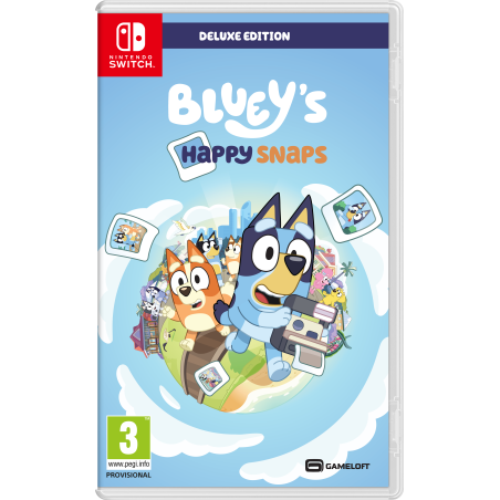 Bluey's Happy Snaps Deluxe Edition - Nintendo Switch