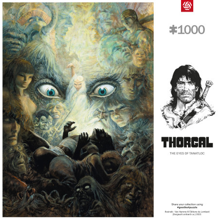 Comic Book Puzzle Series: Thorgal The Eyes of Tanatloc / Oczy Tanatloca Puzzles 1000