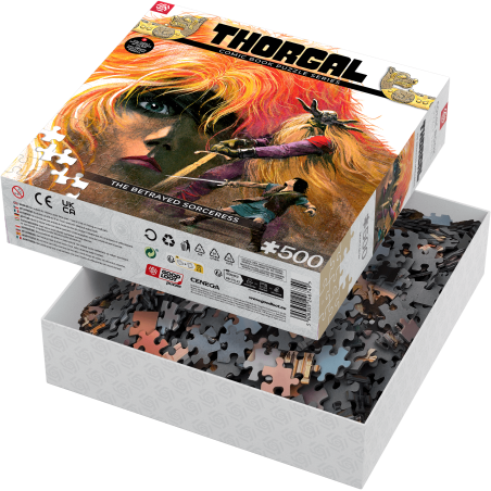 Comic Puzzle: Thorgal  The Betrayed Sorceress / Zdradzona Czarodziejka Puzzles 500