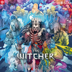 Gaming Puzzle: The Witcher Monster Faction Puzzles 500
