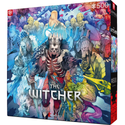Gaming Puzzle: The Witcher Monster Faction Puzzles 500