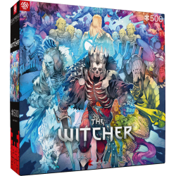 Gaming Puzzle: The Witcher Monster Faction Puzzles 500