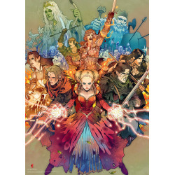 Gaming Puzzle: The Witcher Scoia'tael Puzzles 500