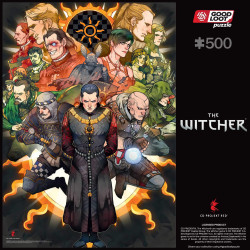 Gaming Puzzle: The Witcher Nilfgaard Puzzles 500