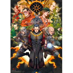 Gaming Puzzle: The Witcher Nilfgaard Puzzles 500