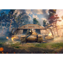 Gaming Puzzle: World of Tanks Wingback Puzzles 1000