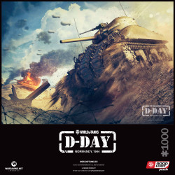Gaming Puzzle: World of Tanks D-Day Puzzles 1000