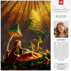 Imagination: Laura Diehl From Acorns / Żołędziowa wróżka Puzzles 1000