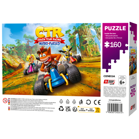 Kids: Crash Team Racing Nitro-Fueled Puzzle 160