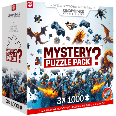 Mystery Gaming Puzzle Pack V1 3x1000