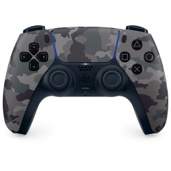 Kontroler bezprzewodowy DualSense® Grey Camo  – do konsoli PS5, komputerów PC i Mac oraz urządzeń mobilnych