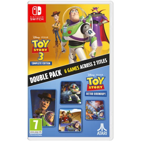 Toy Story: Retro Roundup! + Toy Story 3 Complete Edition Double Pack - Nintendo Switch