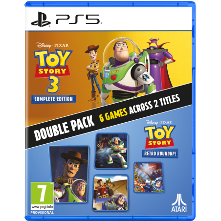 Toy Story: Retro Roundup! + Toy Story 3 Complete Edition Double Pack - PS5