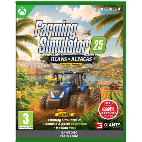 Farming Simulator 25: Beans & Alpacas Edition - Xbox Series X