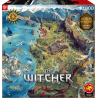 Gaming Puzzle: The Witcher (Wiedźmin) The Northern Realms Map, 1000 elementów
