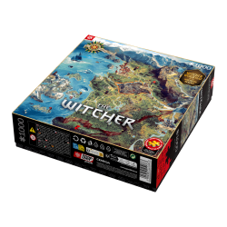 Gaming Puzzle: The Witcher (Wiedźmin) The Northern Realms Map, 1000 elementów