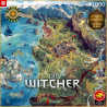 Gaming Puzzle: The Witcher (Wiedźmin) The Northern Realms Map, 1000 elementów