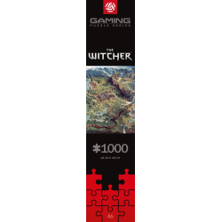Gaming Puzzle: The Witcher (Wiedźmin) The Northern Realms Map, 1000 elementów
