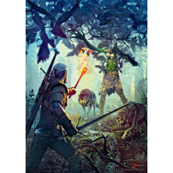 Gaming Puzzle: The Witcher (Wiedźmin) Leshen, 1000 elementów