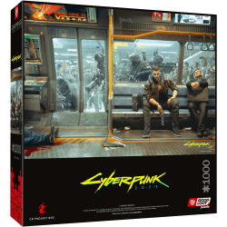 Gaming Puzzle: Cyberpunk 2077 Metro, 1000 elementów