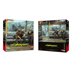 Gaming Puzzle: Cyberpunk 2077 Metro, 1000 elementów