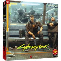 Gaming Puzzle: Cyberpunk 2077 Metro, 1000 elementów