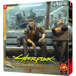 Gaming Puzzle: Cyberpunk 2077 Metro, 1000 elementów