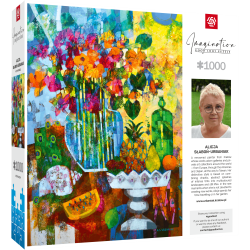 Imagination Puzzle: Alicja Słaboń-Urbaniak Jesienny Stół / Autumn Table, 1000 elementów