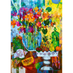 Imagination Puzzle: Alicja Słaboń-Urbaniak Jesienny Stół / Autumn Table, 1000 elementów