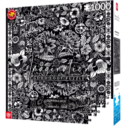 Imagination Puzzle: Dominika Wilk Monochrome Eden, 1000 elementów